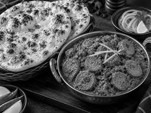 Masala Champ + Butter Naan