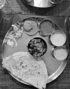 Special Chicken Fry Thali