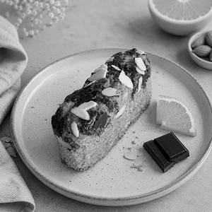 Chocolate Orange Almond No Added Sugar Tea Cake Slice