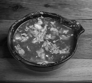 Chicken  manchurian soup