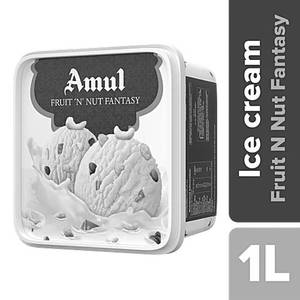 Amul IC Tub Fruit N Nut Fantasy 1 L(3x6)
