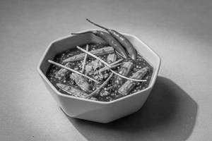 Babycorn In Schezwan Sauce Gravy