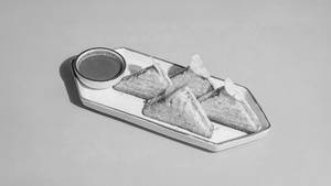 Indori Cheese Chutney Sandwich