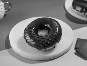 Dark Chocolate Doughnut