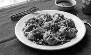 Pan Fried Chicken Momos
