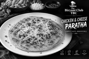 Paratha With Chicken cheese
