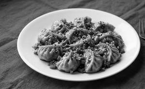 Pan Fried Paneer Momos