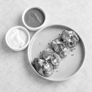 Tandoori Malai Chicken Momos ( 8 Pcs )