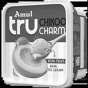 Amul IC Tub Chikoo Charm 1L