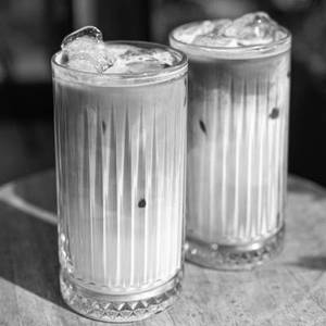 Cold Cafe Latte Hazelnut