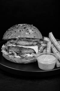 Veg double Patty Burger