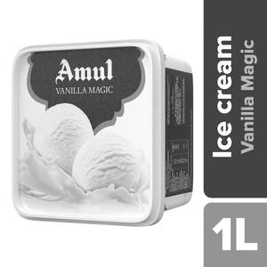 Amul IC Tub Vanilla Magic 1 L (3x6)