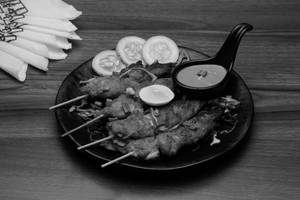 Chicken Satay With Peanut Chutney