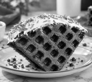 Red Velvet Belgian Waffle