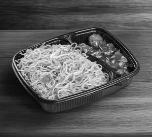 Egg Chowmein With Boneless chilli chicken [4pcs]