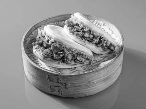 Bbq Mushroom Bao (2 Pcs)