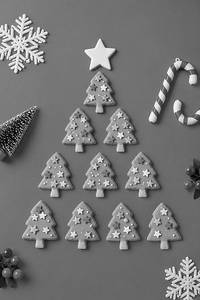 Christmas Tree Cookies - 200 Gms