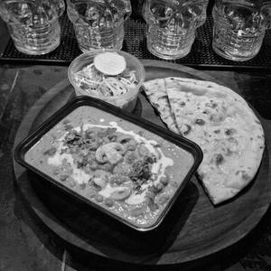 Mushroom Matar Malai Half Kg