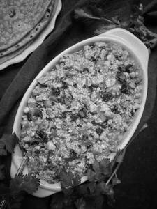 Butter egg bhurji