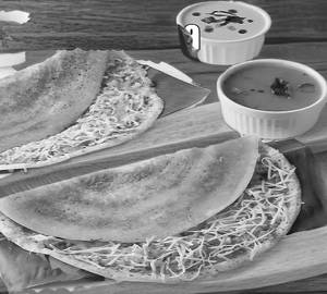 Schezwan Sada Dosa