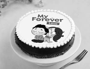 Wife Appreciation Day Special Truffle Poster Cake (500gm)