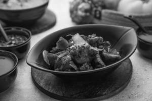 Mushroom Chilly Dry (500 Ml)