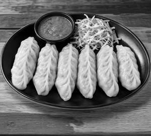 veg  Pahadi fresh steam momo 5 ( pic )