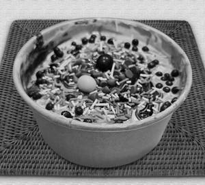 Milky misty bowl