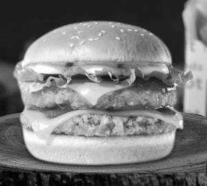 Double patty burger