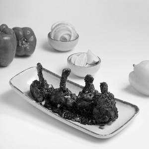 Black Pepper Chicken Lollipop (4 Pcs)