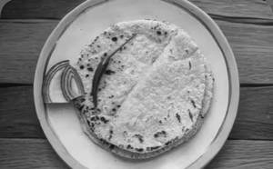 Jowar ( Sorghum ) Atta Roti Wth Ghee