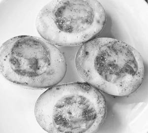 Couple Boiled Fried Egg