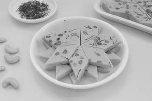 Kesar Kaju Katli