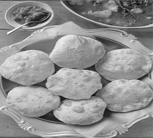 Poori with sabji