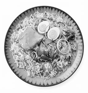 Kolkata Chicken Half Biryani (1 Pc Chicken, Aloo & Egg)