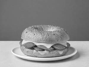 Italian style Chicken bagel
