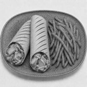 Soya Chaap Wrap