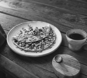 Mix Vegetable Omelette [ 2 Eggs]