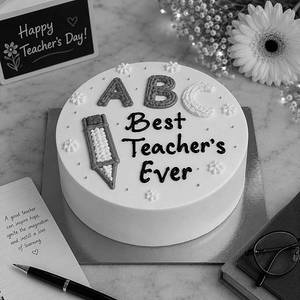 Best Teacher Ever Cake