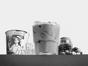 Hazelnut Delight Cold Coffee