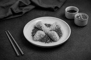 CORN & POCKCHOI DIMSUM (4pcs)
