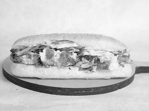 Samoli Chicken 65 Shawarma