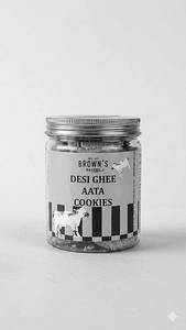 Desi Ghee Aata Cookies