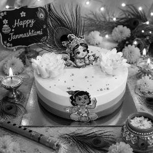 Little Kanha Janmashtami Cake