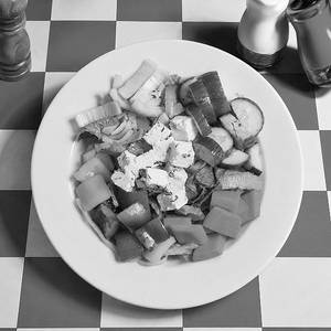 Cottage Cheese & Roasted Veg Salad