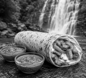 Single egg chicken roll