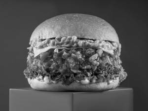 Guacamole Black Bean Burger