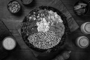 Lobia Farmer Salad