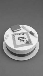 Teachers Day Special Double Chocolate Cake