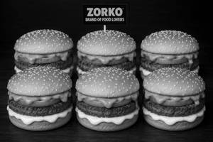 Veg Classic Burger Combo [ 6 Pieces Jumbo ]